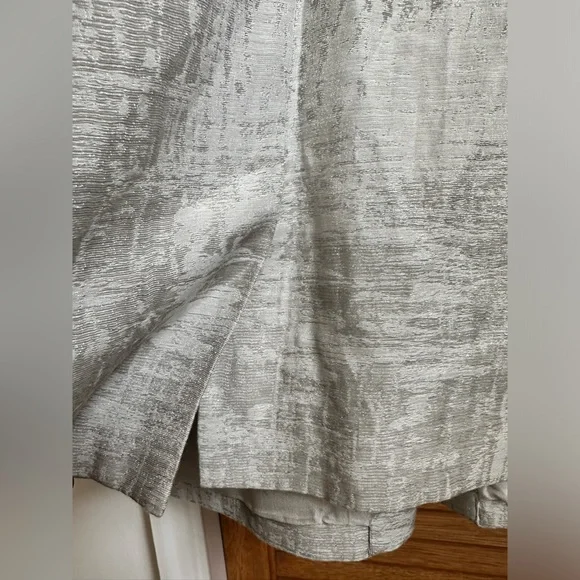 Eileen Fisher Neutral/Silver Size Small Blazer - Picture 7 of 7